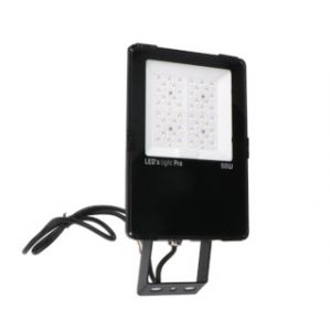 LEDS LIGHT 0240071 FLOODLIGHT 50W 4K ASYM ZW