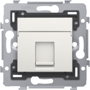 NIKO 101-75251 | Datacontactdoos (twisted pair) RJ45 1-voudig, Cat5E | 101-75251