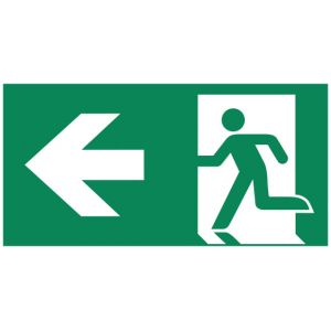 Pictogram-C man pijl links TIC 4mm