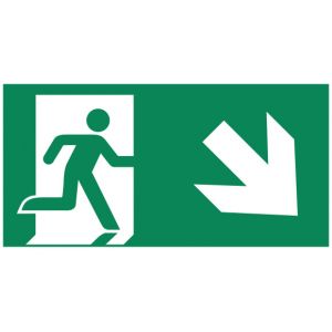 Pictogram-E man trap af Rechts TEC