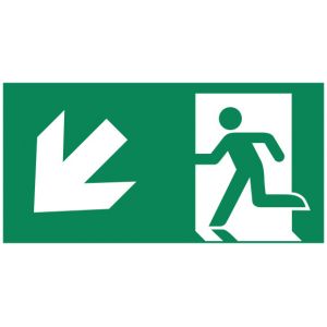 Pictogram-G man trap af links TEC