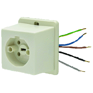POWER PLEX PWP16COCP WCD PERILEX 16A Opbouw met montageplaat