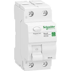 Schneider aardlekschakelaar / 2-polig, 30mA, 40A / R9R22240