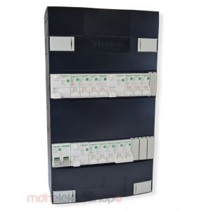 Schneider groepenkast 1 fase met 10 groepen en fornuisgroep ADVG2423234FH1 