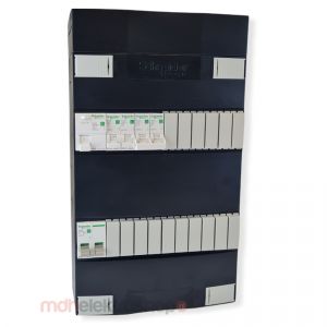 Schneider groepenkast 1 fase met 2 groepen en fornuisgroep ADVG22004FH1