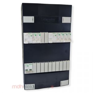 Schneider groepenkast 1 fase met 4 groepen en kookgroep ADVG22224FH1
