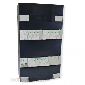 Schneider groepenkast 1 fase met 8 groepen en fornuisgroep ADVG2323224FH1