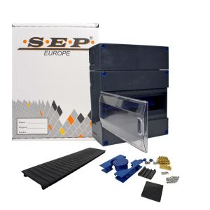 SEP CHB12E groepencabinet 12MU met buisverhoging