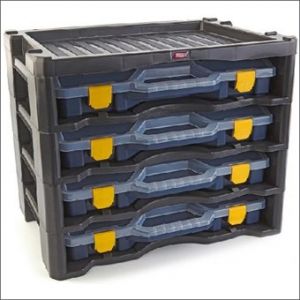 TAYG MULTIBOX 3  BLAUW ASSORTIBOX 530X376X430 4 LADEN