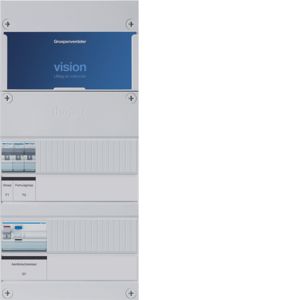 Groepenkast Hager | 2 Groepen 1 x Lichtgroep 1 x Fornuisgroep | 3 Fase | VKG100U-F