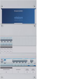Groepenkast Hager | 7 Groepen 6 x Lichtgroepen 1 x Directe krachtgroep | 3 Fase | VKG420U-D