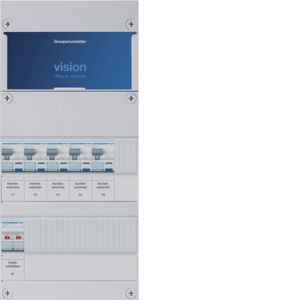 Groepenkast Hager | 5 Groepen 5 x Aardlekautomaten | 1 Fase | VKG50G