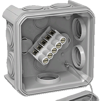 OBO T 60 KL kabeldoos met klemmenstrook (max. 6mm²) | 2007434
