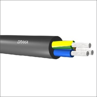 Draka RWPK - Rubberen kabel 4G1,5mm2 - Rol van 100 meter