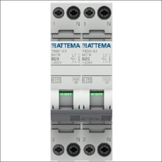 ATTEMA AT90207 FORNUISGROEP 1P+N 20A B-KAR