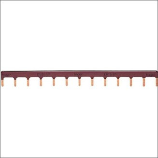 Hager Kamrail - Doorverbindingsrail bruin 13 x 1-polig 63 A - KB163P