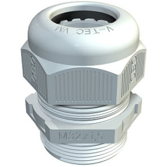 OBO V-TEC VM20 - Kunststof wartel grijs M20x1,5 - Kabeldiameter 6-13mm - 2022866