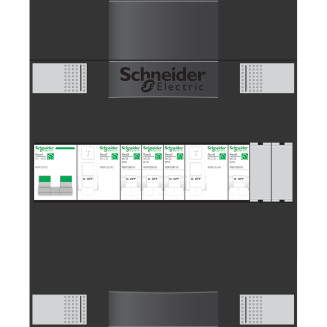 Groepenkast Schneider ADV1A204B | 4 x lichtgroepen | 1 Fase