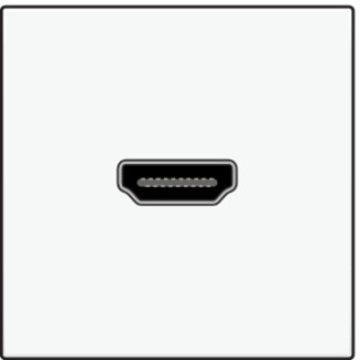 NIKO 101-69417 AANSL HDMI-HDMI WHITE