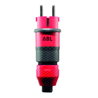 ABL 1529-140 | Ultra pro stekker met randaarde rood/zwart 16A/250V IP54 | 1529140