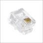 GRAYLE RJ11 6 4 ROND RJ11 CONNECTOR ROND-MASSIEF (6
