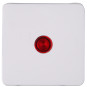 KOPP HK02 - Schakelwip met controlevenster rood - Puur wit - 331114005