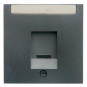 Berker | Centraalplaat modular jack 1-voudig | S.1/B.3/B.7 antraciet | 11701606 