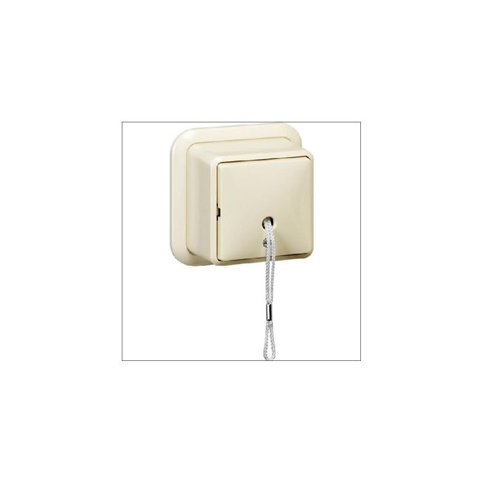 Gira | trekschakelaar wissel | Opbouw Crème | 014610