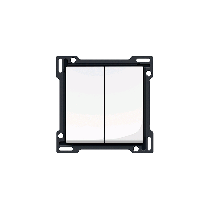 Niko | Schakelwip 2-voudig | Original Bright White | 111-61505