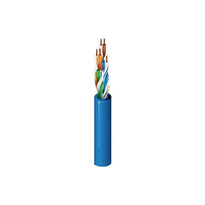 Belden U/UTP Cat.5e 4x2xAWG24 blauw 1583E - Haspel van 500 meter