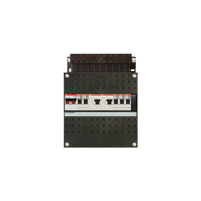 Groepenkast ABB Hafonorm | 5 Groepen 5 x Lichtgroepen | 1 Fase | HAD 3332 22+H42*