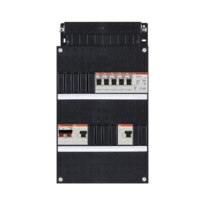Groepenkast ABB Hafonorm | 5 Groepen 5 x Lichtgroepen + Beltransformator | 1 Fase | HAD 3431 22T+H42