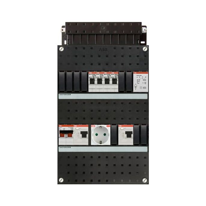 Groepenkast ABB Hafonorm | 4 Groepen 4 x Lichtgroepen + Beltrafo + Contactdoos | 1 Fase | HAD3232-22T+1XWCD+H4