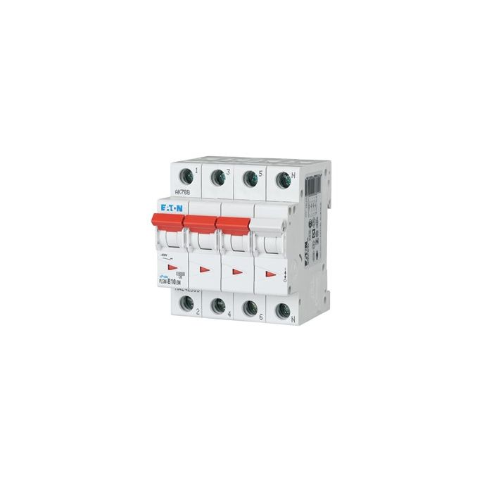 Eaton krachtgroep / 3-polig + nul, C10A / PLS6-C10/3N-MW / 243014