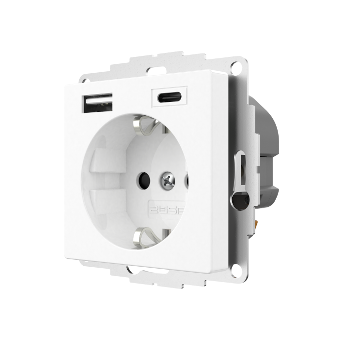 2USB inCharge PRO 55 3A - Glanzend wit