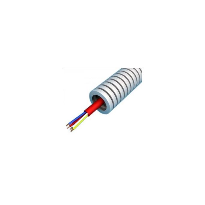 Snelflex flexibele buis 16mm / brandmeldkabel 2x0,8 CCA / 100 meter