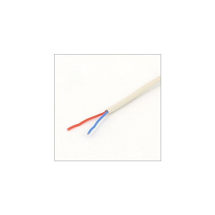 Wandkabel Dca s2,d2,a3 -Donne- wit 2x0,8 mm DoP: D585401417 100m