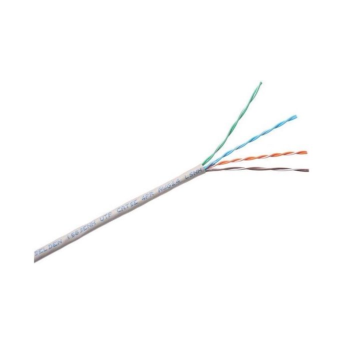 Belden U/UTP Cat.5e LSZH grijs 1583ENH - Haspel van 1000 meter