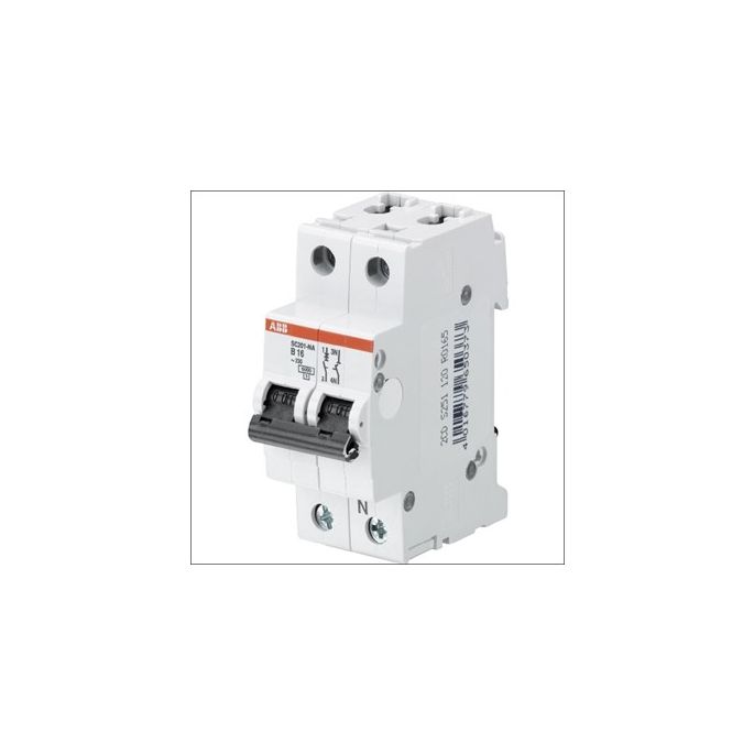 ABB Installatieautomaat / 1-polig + nul, C16A / SC 201 C16 NA / 2CDS251120R0164