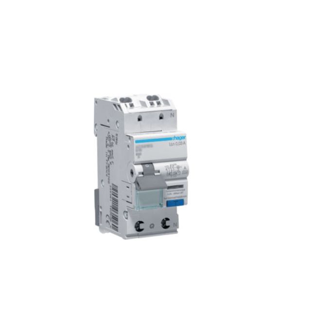 Hager aardlekautomaat / 2-polig, 30mA, B20A / ADS920G (QC)