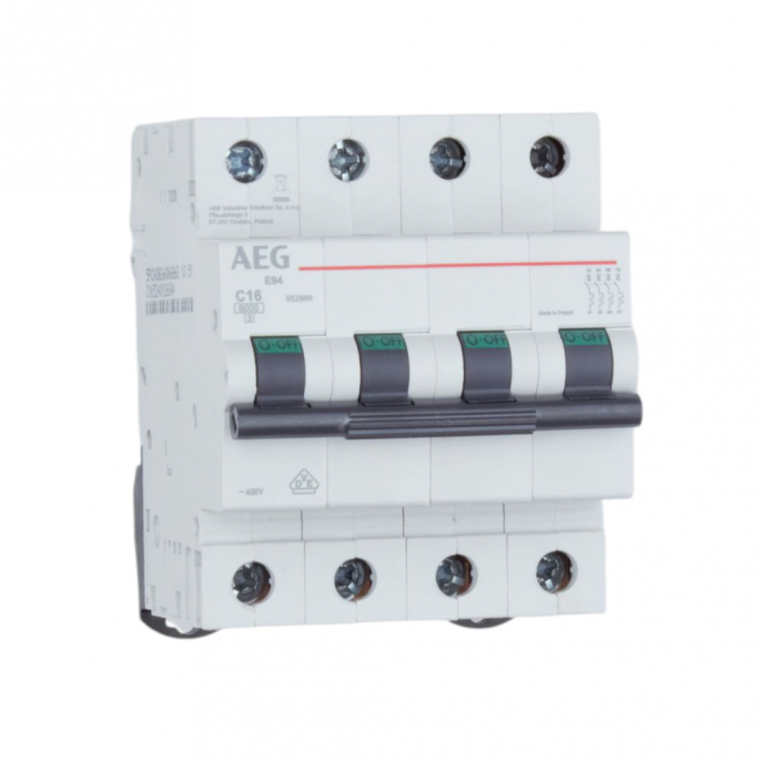 AEG krachtgroep - 16A, C-kar, 4-polig - 552866