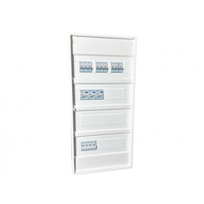 Alfa groepenkast Hager, 3 fase met 9 groepen, 650x300mm (HxB)