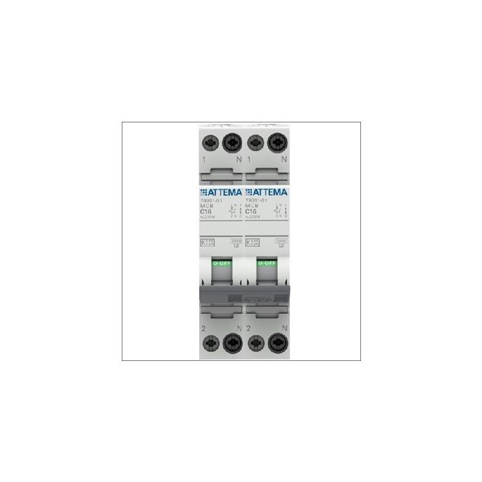 ATTEMA AT90209 FORNUISGROEP 1P+N 16A C-KAR