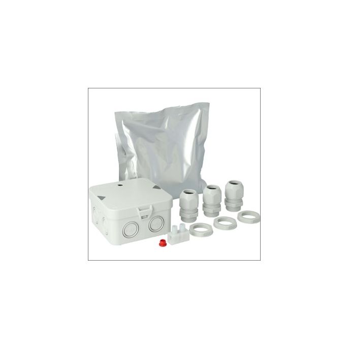 Attema AK1 - Gietmofpakket met kabeldoos 2501 met 3x M25 wartel - 95X95 mm - AT2511