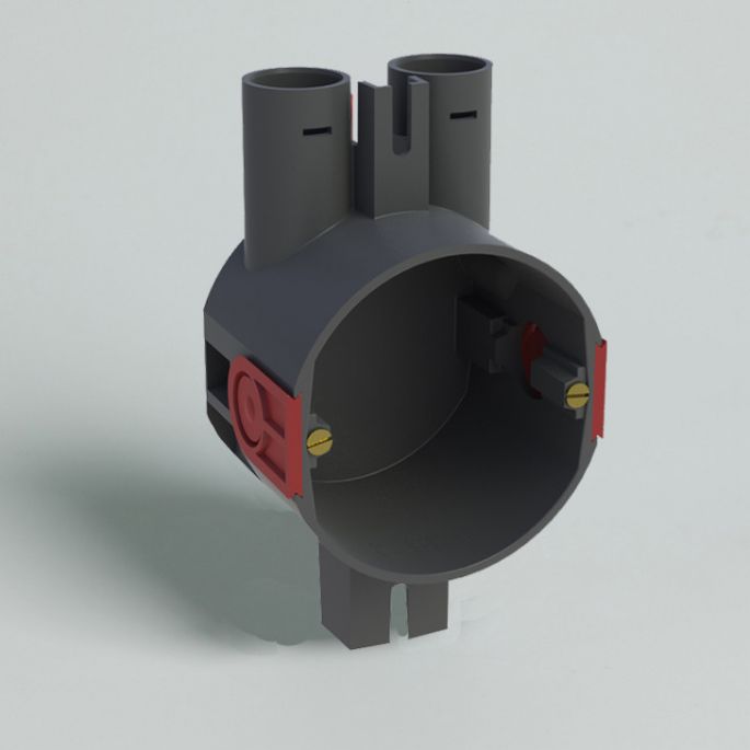Attema HWD50L - Hollewand inbouwdoos, Ø 16-19 mm - AT1064