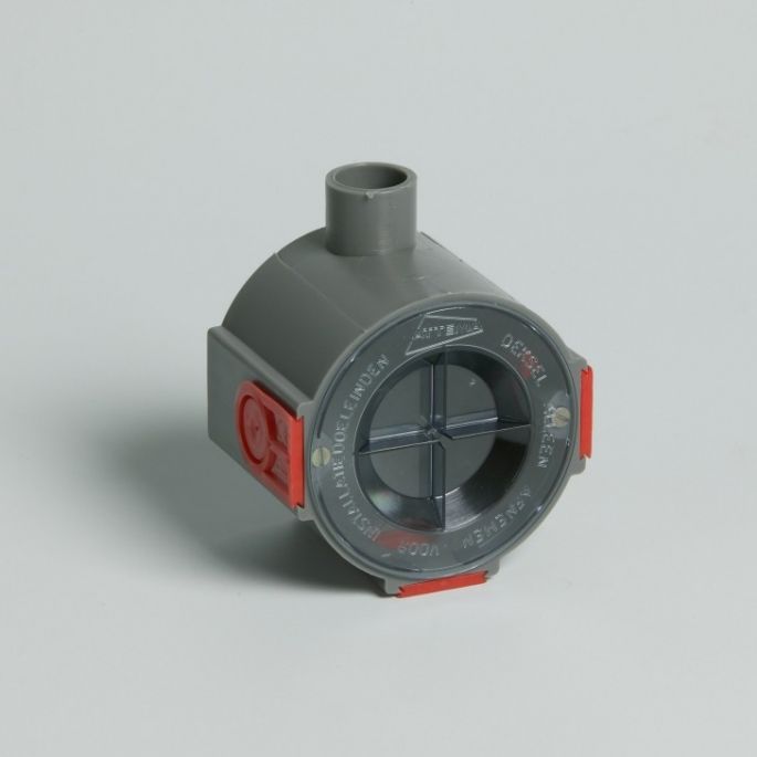 Attema UL50 - Inbouwdoos met verlaagde buisinvoer, Ø 16 mm - AT1104