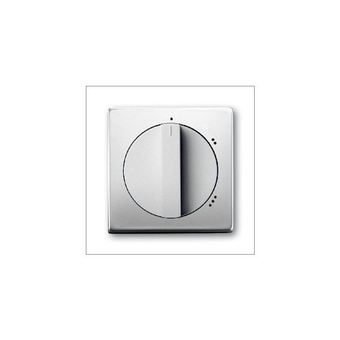 Busch-Jaeger | Centraalplaat voor 3-standen schakelaar | Pure RVS | 2542 DR/02-866