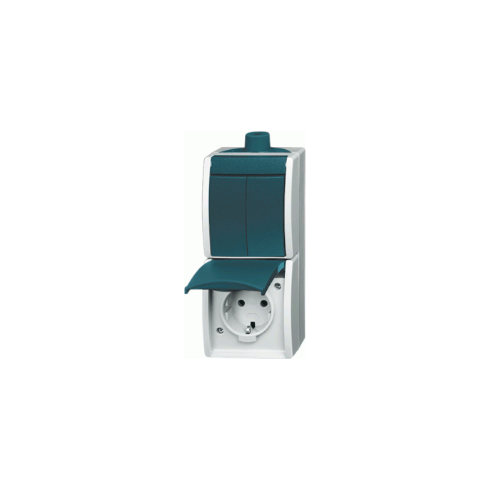 BUSCH-JAEG 2601-5-20EW-53-503 COMB RA OPB SERIE-WCD OCEAN