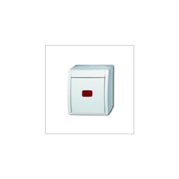 BUSCH-JAEG 2601/6 SKW-54 - Wisselschakelaar met controleverlichting