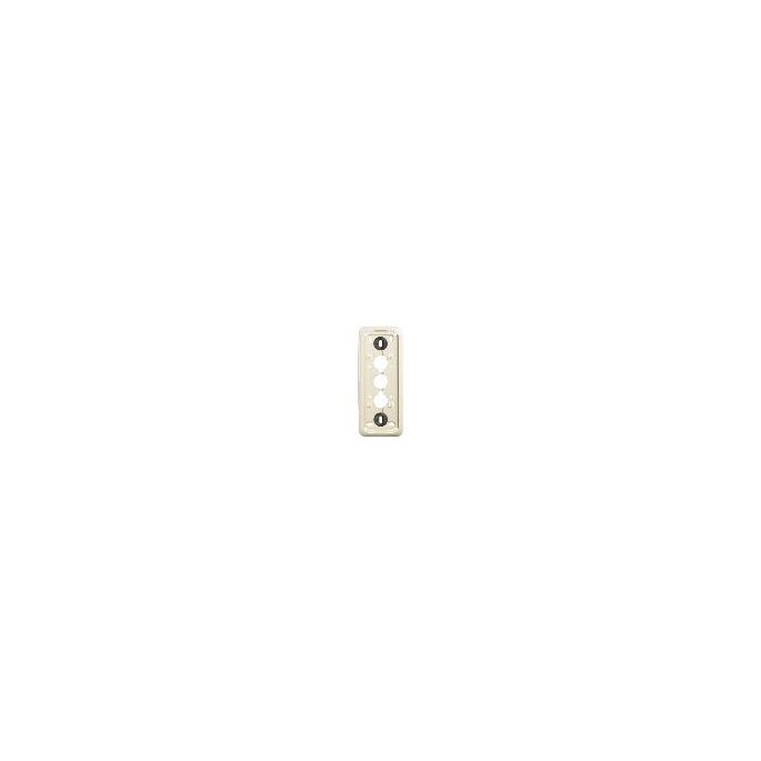 Busch-Jaeger | Montageplaat 3-voudig | Opbouw Crème | 2609/03 APJ